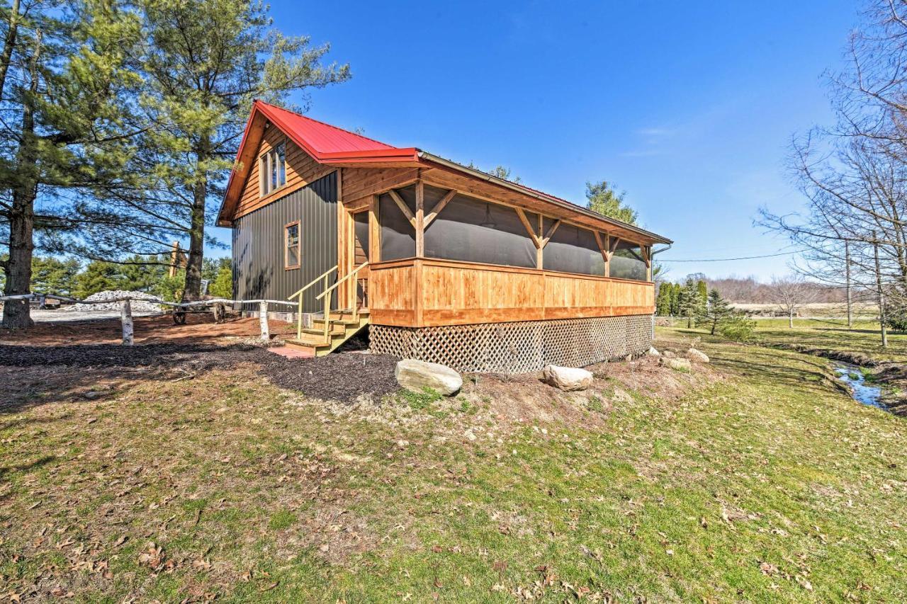 Honey House Cabin - A Quiet Countryside Retreat! Nappanee Ngoại thất bức ảnh